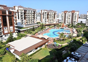 Пентхаус 2+1 в комплексе с отельной инфраструктурой в Авсалларе