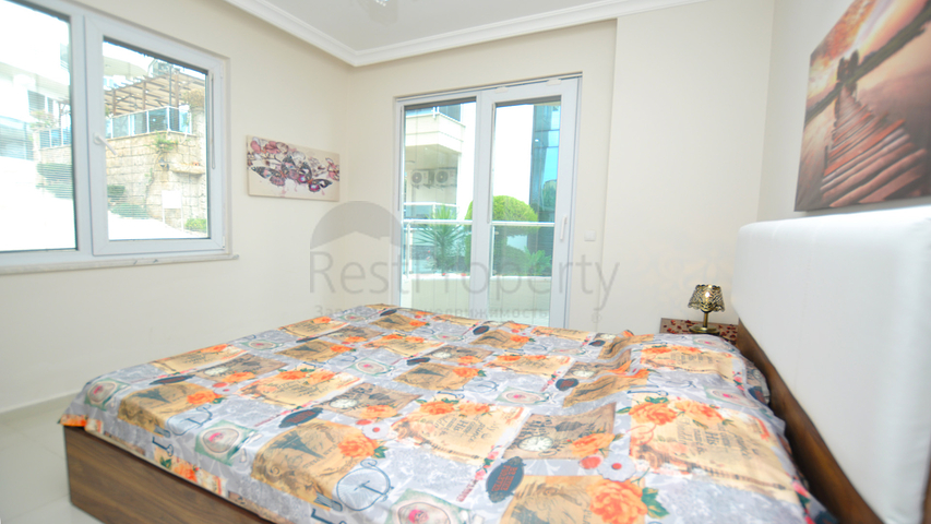 Меблированная квартира с одной спальней в центральной части Алании