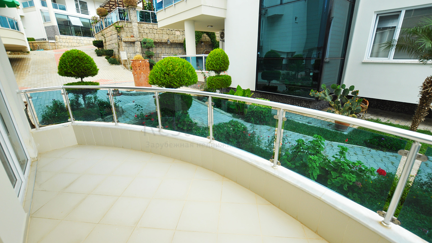 Меблированная квартира с одной спальней в центральной части Алании