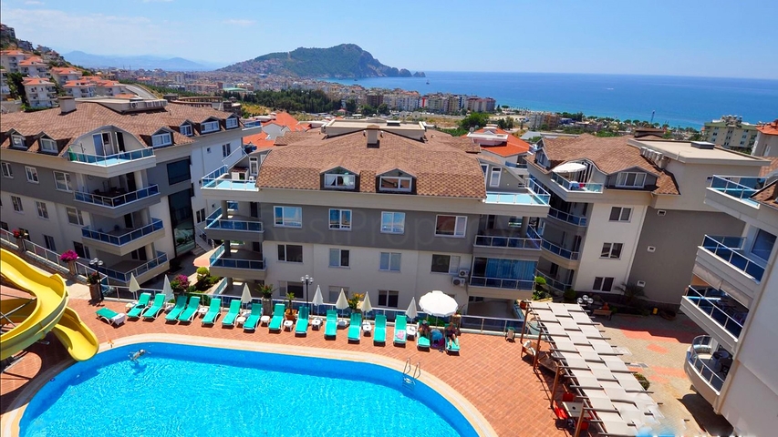 Меблированная квартира с одной спальней в центральной части Алании