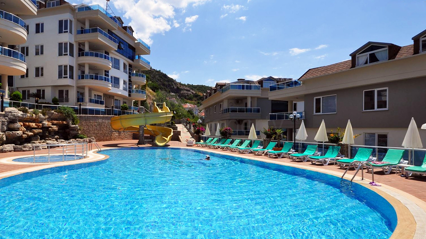 Меблированная квартира с одной спальней в центральной части Алании