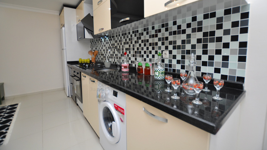 Меблированная квартира с одной спальней в центральной части Алании