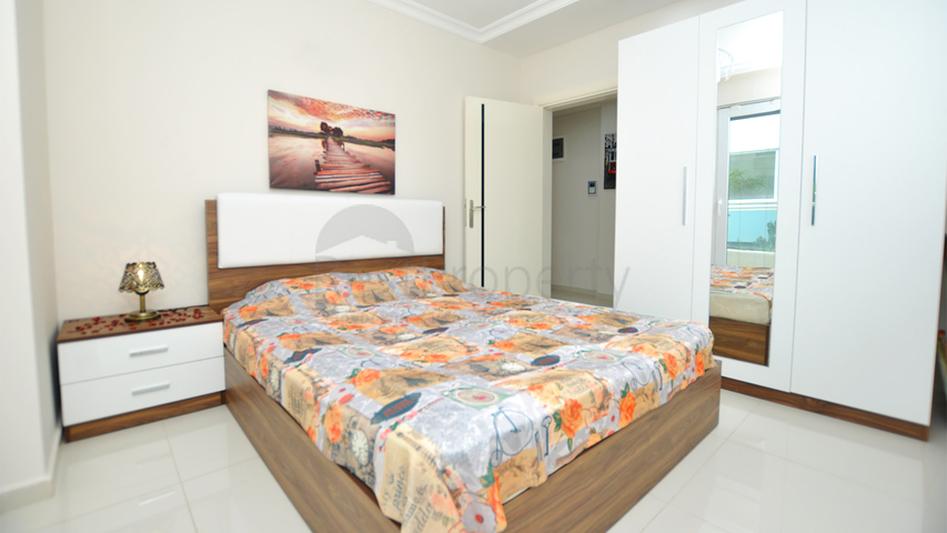 Меблированная квартира с одной спальней в центральной части Алании