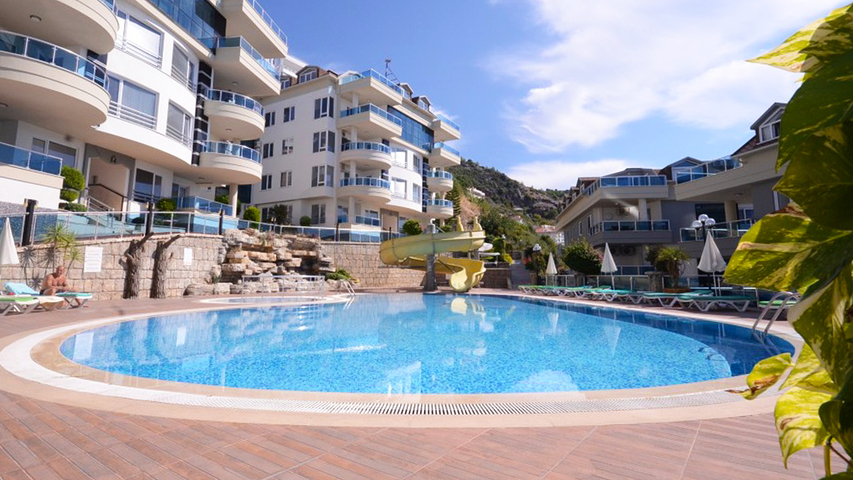 Меблированная квартира с одной спальней в центральной части Алании