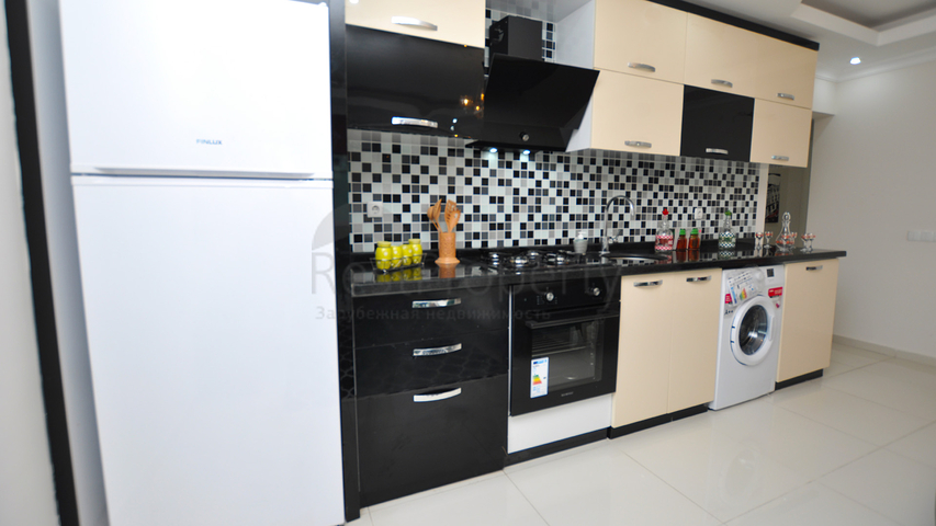 Меблированная квартира с одной спальней в центральной части Алании