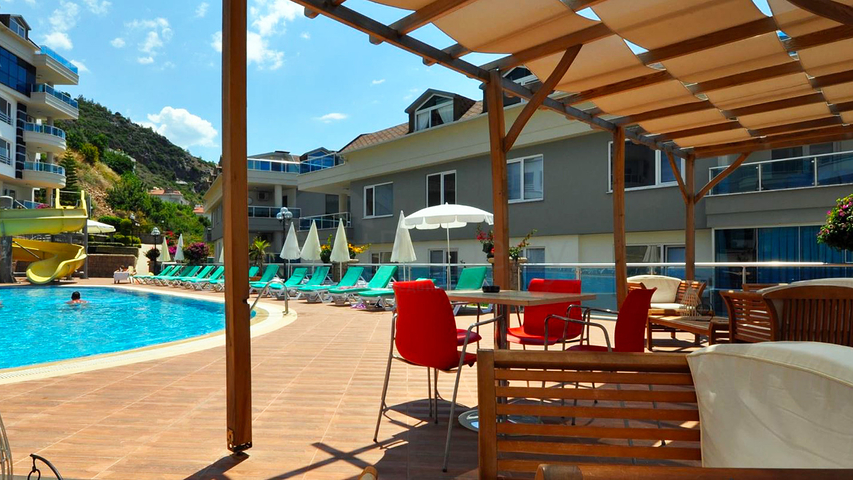 Меблированная квартира с одной спальней в центральной части Алании