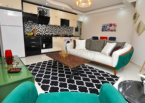 Меблированная квартира с одной спальней в центральной части Алании