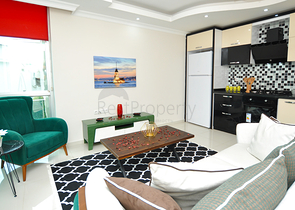 Меблированная квартира с одной спальней в центральной части Алании