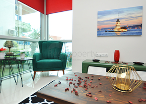 Меблированная квартира с одной спальней в центральной части Алании