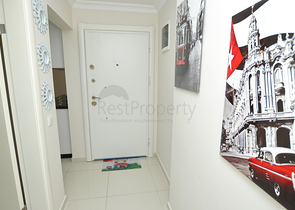 Меблированная квартира с одной спальней в центральной части Алании