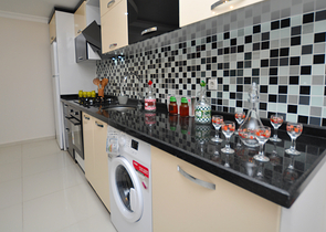 Меблированная квартира с одной спальней в центральной части Алании