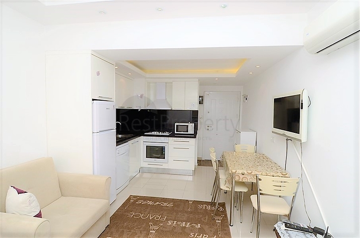 Двухкомнатная квартира в центре Алании