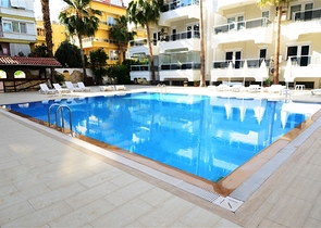 Двухкомнатная квартира в центре Алании