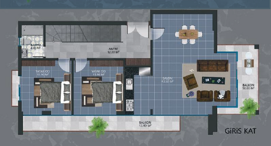 Эксклюзивный элитный комплекс, состоящий из двух вилл