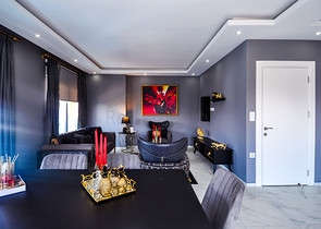 Меблированная квартира - пентхаус по доступной цене