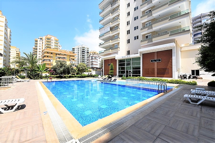 Двухкомнатная квартира в Махмутларе