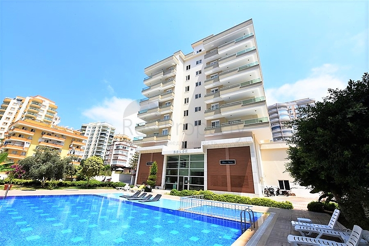 Двухкомнатная квартира в Махмутларе