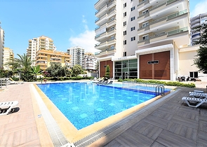 Двухкомнатная квартира в Махмутларе