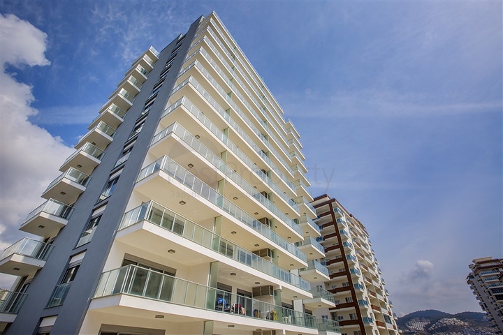 Квартиры большой площади в новом комплексе в районе Махмутлар