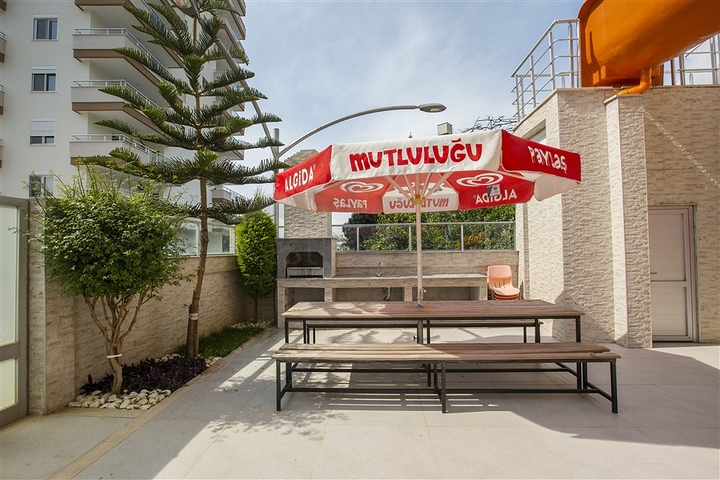 Квартиры большой площади в новом комплексе в районе Махмутлар