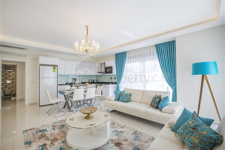 Квартиры большой площади в новом комплексе в районе Махмутлар