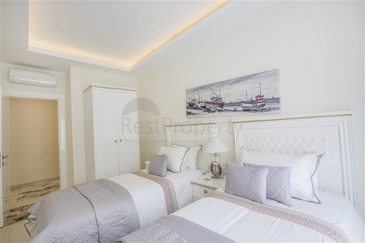 Квартиры большой площади в новом комплексе в районе Махмутлар