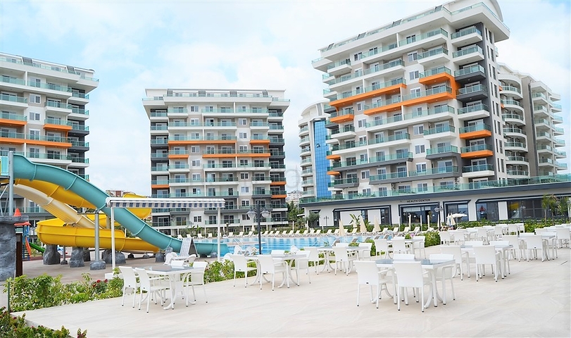 Меблированные двухкомнатные апартаменты в Авсалларе