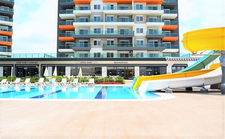 Меблированные двухкомнатные апартаменты в Авсалларе