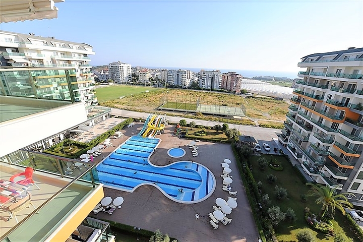 Меблированные двухкомнатные апартаменты в Авсалларе