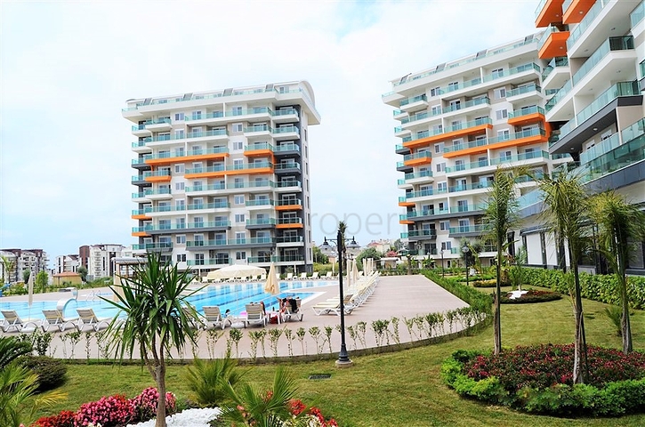 Меблированные двухкомнатные апартаменты в Авсалларе