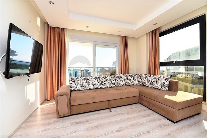 Меблированные двухкомнатные апартаменты в Авсалларе