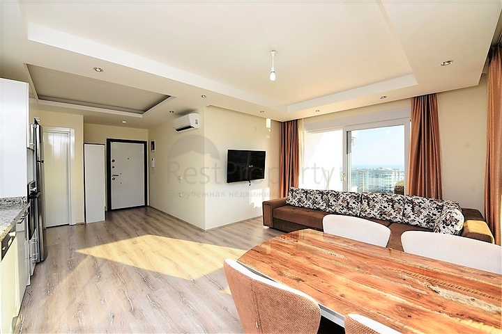 Меблированные двухкомнатные апартаменты в Авсалларе