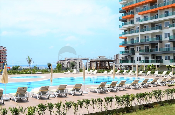 Меблированные двухкомнатные апартаменты в Авсалларе