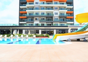 Меблированные двухкомнатные апартаменты в Авсалларе