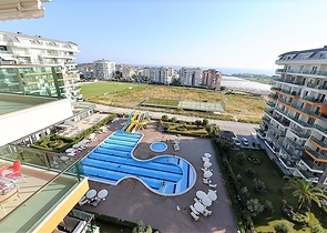 Меблированные двухкомнатные апартаменты в Авсалларе