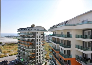 Меблированные двухкомнатные апартаменты в Авсалларе