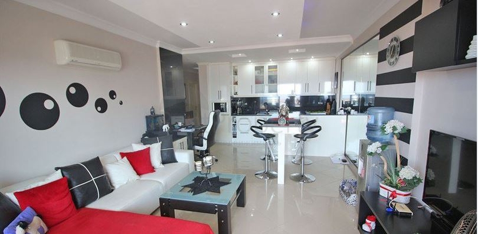 Меблированная квартира 2+1 в Джикджилли