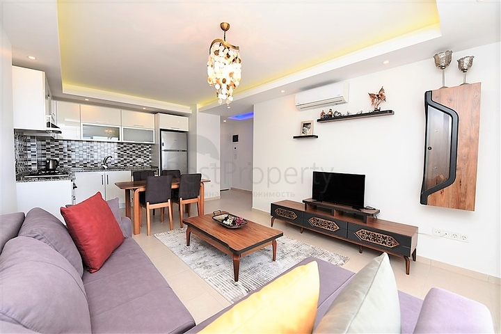 Аренда двухкомнатной квартиры в Авсалларе