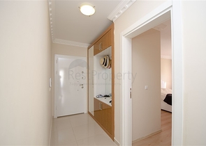 Квартира 2+1 с мебелью с видом на бассейн в Анталии