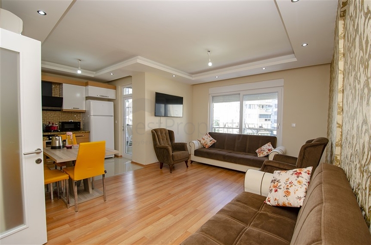 Трехкомнатная квартира с мебелью в Лимане Коньяалты Анталья