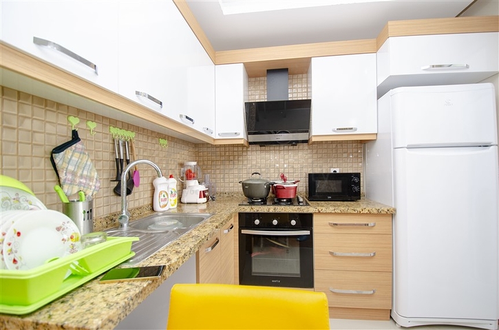 Трехкомнатная квартира с мебелью в Лимане Коньяалты Анталья