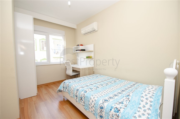 Трехкомнатная квартира с мебелью в Лимане Коньяалты Анталья