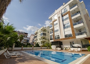 Трехкомнатная квартира с мебелью в Лимане Коньяалты Анталья