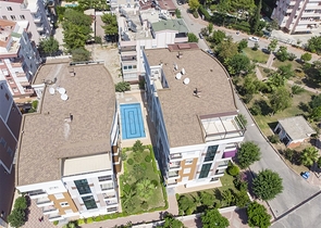 Пентхаус 5+1 с мебелью в 150 метрах от моря в Анталии