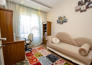 Пентхаус 5+1 с мебелью в 150 метрах от моря в Анталии