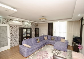 Пентхаус 5+1 с мебелью в 150 метрах от моря в Анталии