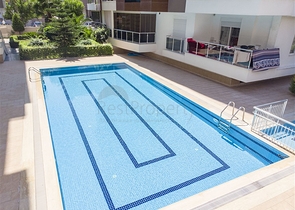 Пентхаус 5+1 с мебелью в 150 метрах от моря в Анталии