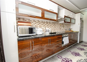 Пентхаус 5+1 с мебелью в 150 метрах от моря в Анталии