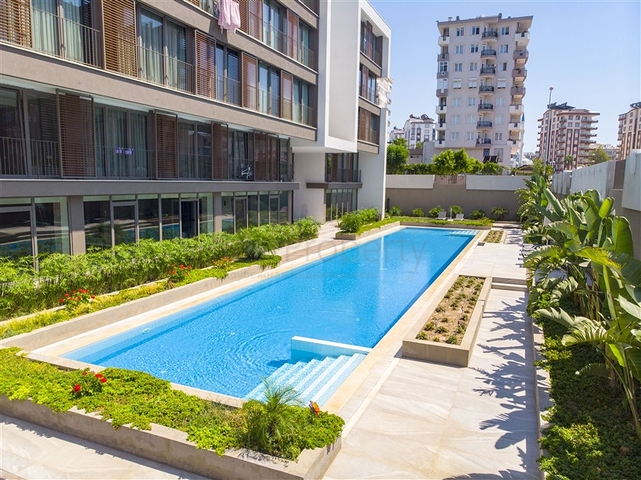 Квартира 1+1 с мебелью в районе Унжалы Коньяалты Анталья