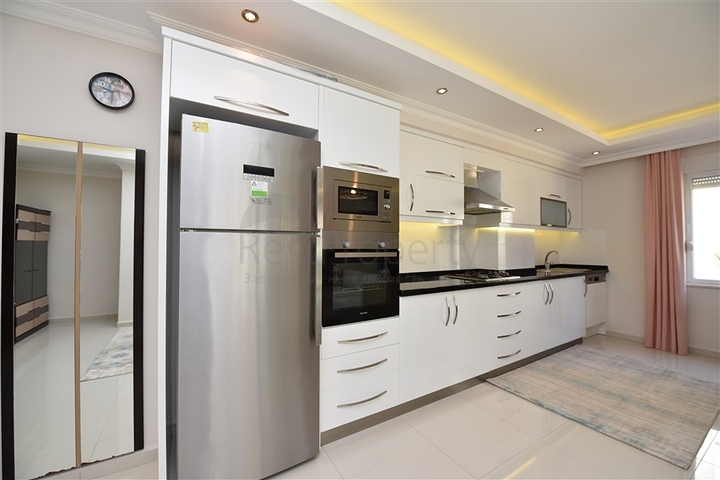 Просторная квартира 2+1 на аренду в европейском районе Алании